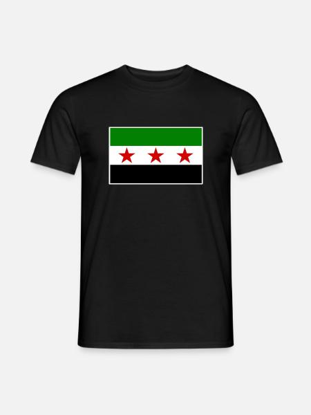 syrien - Männer T-Shirt - Schwarz