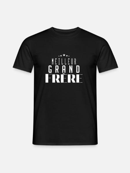 meilleur grand frère - T-shirt homme - noir