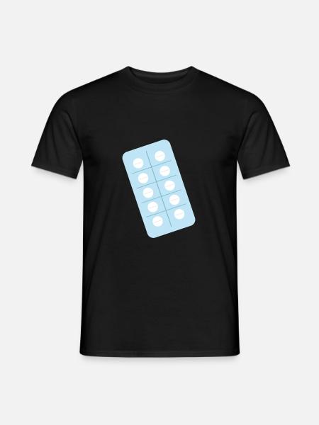 Tablets medication health - Men's T-Shirt - black