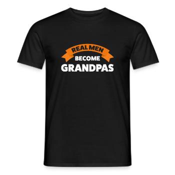 Großvater Großvater Großvater Geschenk - Männer T-Shirt - Schwarz - Vorne - AI Model Male 178 light (178cm)