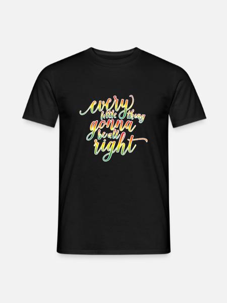 Reggae Rasta Dread Jamaica - Men's T-Shirt - black
