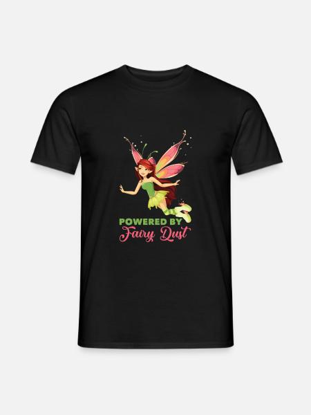 Fee Elfe Märchen - Männer T-Shirt - Schwarz