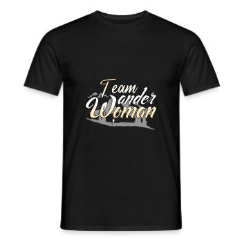 Randonner Woman Randonnée - T-shirt homme - noir - Devant - AI Model Male 178 light (178cm)
