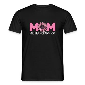 mother mum mom mum Geschenk - Männer T-Shirt - Schwarz - Vorne - AI Model Male 178 light (178cm)