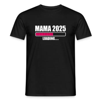 Mama 2025 - Männer T-Shirt - Schwarz - Vorne - AI Model Male 178 light (178cm)