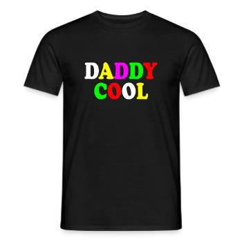 Daddy cool - T-shirt homme - noir - Devant - AI Model Male 178 light (178cm)