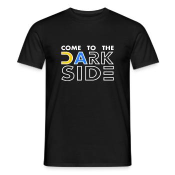 come to the dark side - T-shirt homme - noir - Devant - AI Model Male 178 light (178cm)