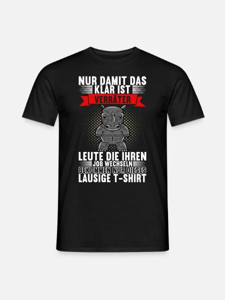 Abschiedsgeschenk Jobwechsel Kollege - Männer T-Shirt - Schwarz