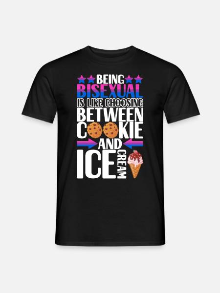Bisexuels LGBTQ - T-shirt homme - noir