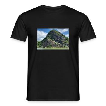 Montagne - T-shirt homme - noir - Devant - AI Model Male 178 light (178cm)