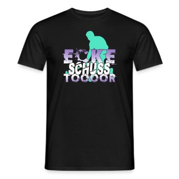 Hockey Feldhockey Hockeysport Hockeyspieler - Männer T-Shirt - Schwarz - Vorne - AI Model Male 178 light (178cm)