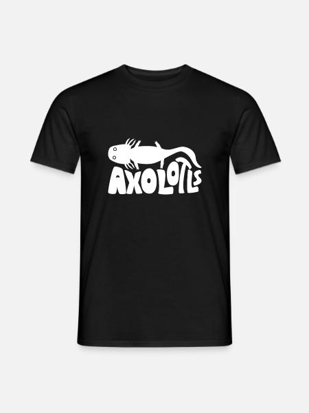 axolotl - T-shirt homme - noir