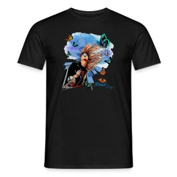 road trip - T-shirt homme - noir - Devant - AI Model Male 178 light (178cm)
