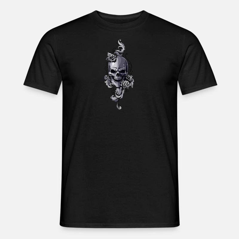 Skull&Roses - Männer T-Shirt - undefined