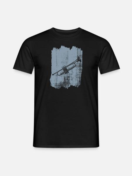 trompette - T-shirt homme - noir