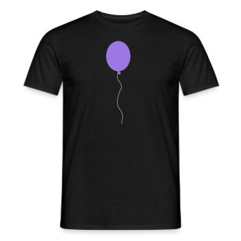 Balloon Children's Birthday PARTY ES Game - Men's T-Shirt - black - Front - AI Model Male 178 light (178cm)