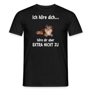 Chihuahua Hund - Chihuahua - Männer T-Shirt - Schwarz - Vorne - AI Model Male 178 light (178cm)