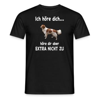 Kooikerhondje Hund - Kooikerhondje - Männer T-Shirt - Schwarz - Vorne - AI Model Male 178 light (178cm)