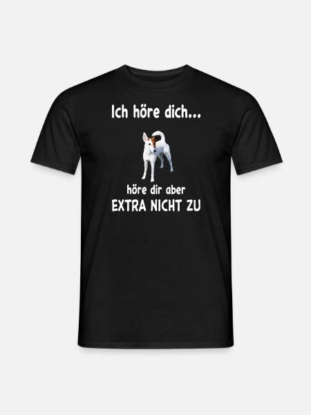Foxterrier Hund - Foxterrier - Männer T-Shirt - Schwarz