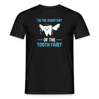 Assistant Of The Tooth Fairy Dental Assistant - Männer T-Shirt - Schwarz - Vorne - AI Model Male 178 light (178cm)