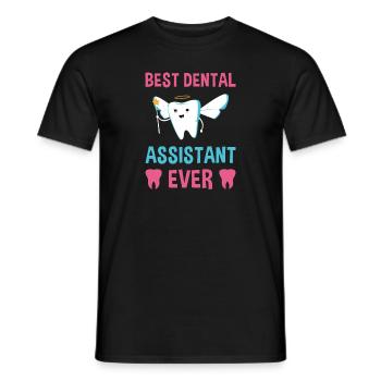 Best Dental Assistant Ever Dental Assistant - Männer T-Shirt - Schwarz - Vorne - AI Model Male 178 light (178cm)