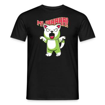 Skull Horror Halloween Gift - Men's T-Shirt - black - Front - AI Model Male 178 light (178cm)