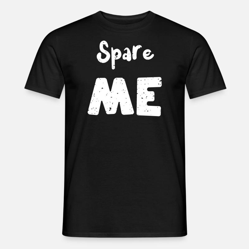 Spare Me - Bowling - Männer T-Shirt - Schwarz