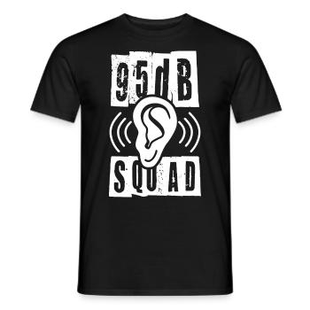 Deaf Deaf Sign Language Deaf Pride - Men's T-Shirt - black - Front - AI Model Male 178 light (178cm)