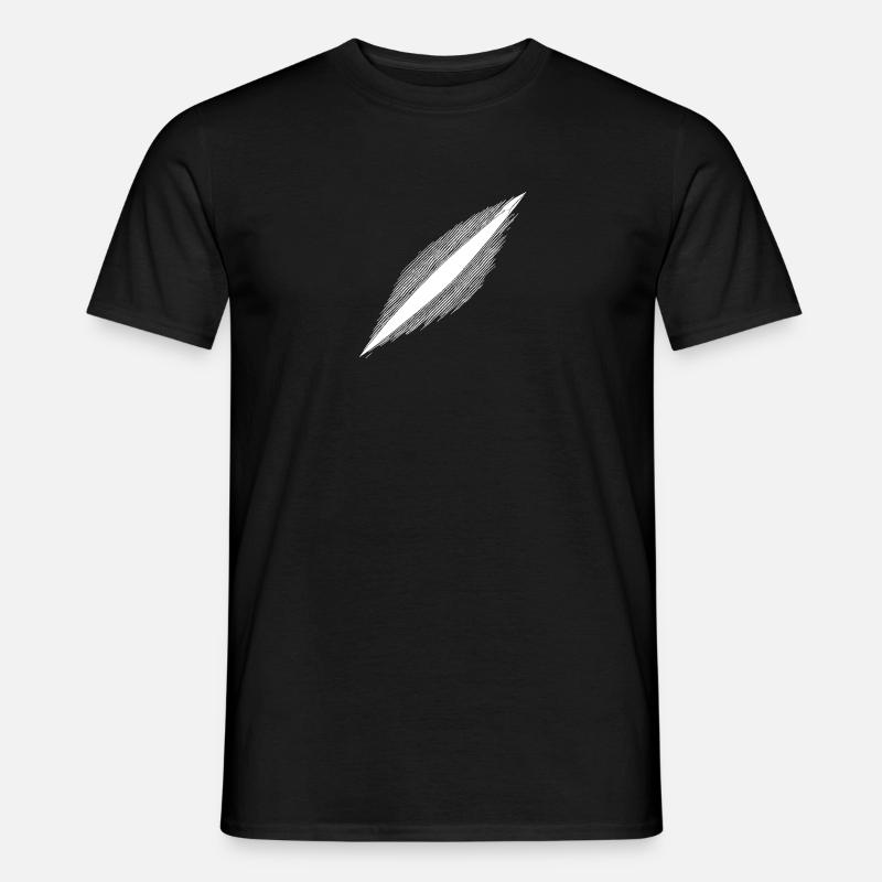 Kosmische Narbe - Männer T-Shirt - Schwarz