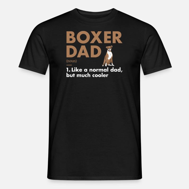 Boxer Dad Definition - Männer T-Shirt - Schwarz