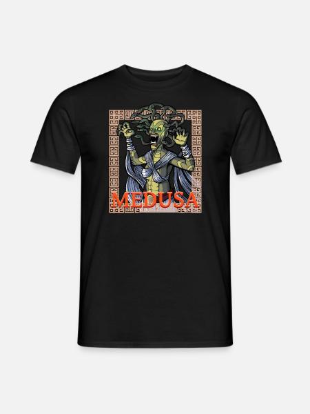 Méduse - T-shirt homme - noir