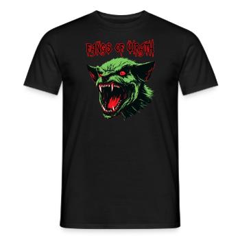 Orc démoniaque, de colère - T-shirt homme - noir - Devant - AI Model Male 178 light (178cm)