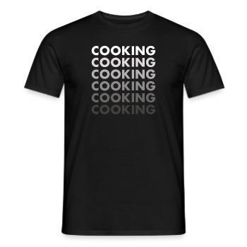 Cook Cooking - Men's T-Shirt - black - Front - AI Model Male 178 light (178cm)