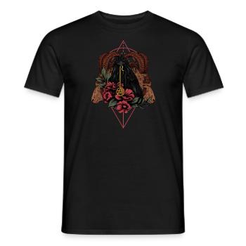Corbeau de la mort - T-shirt homme - noir - Devant - AI Model Male 178 light (178cm)