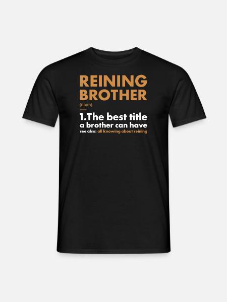 Reiner Brother Definition Reining - Men's T-Shirt - black