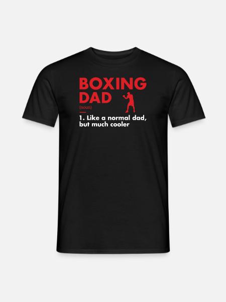 Sport Dad Definition Boxing - Men's T-Shirt - black