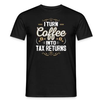Steuerberater Steuerfachangestellte Steuern - Männer T-Shirt - Schwarz - Vorne - AI Model Male 178 light (178cm)