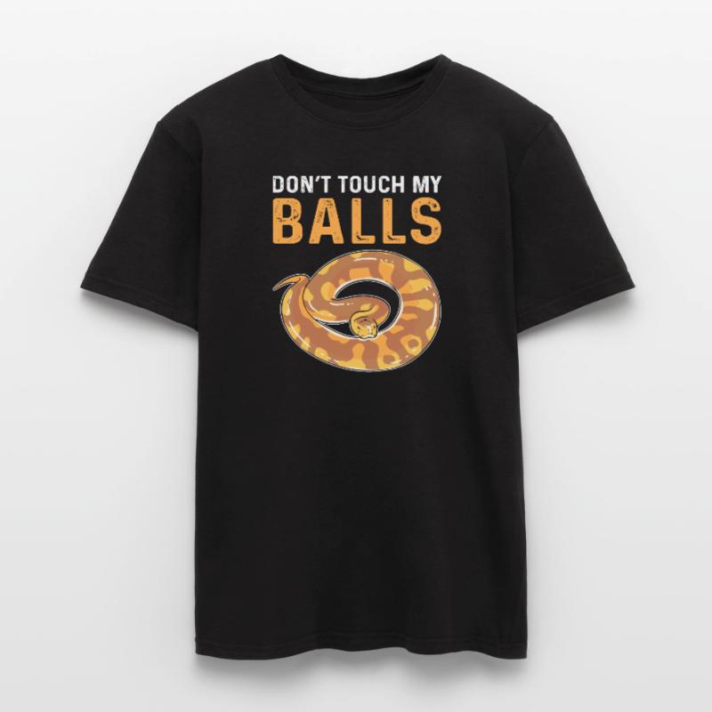 Ne touchez pas mes œufs. Royal Python T-shirt homme