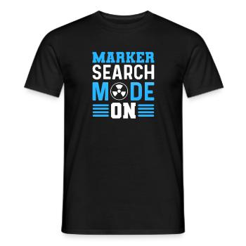 Marker Search Mode On. Radiographer Radiologist - Men's T-Shirt - black - Front - AI Model Male 178 light (178cm)