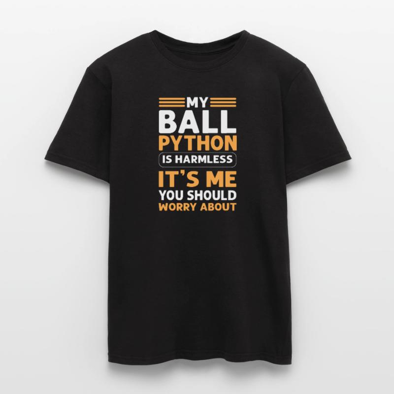 Mon python boule est inoffensif. Royal Python T-shirt homme