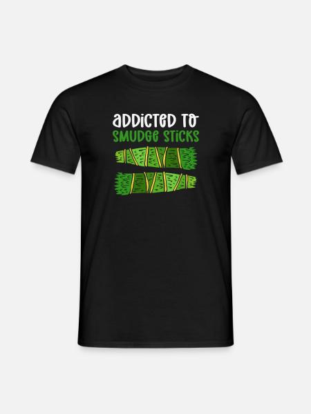 Süchtig Nach Verschmutzungsstöcken. Heilung Von - Männer T-Shirt - Schwarz