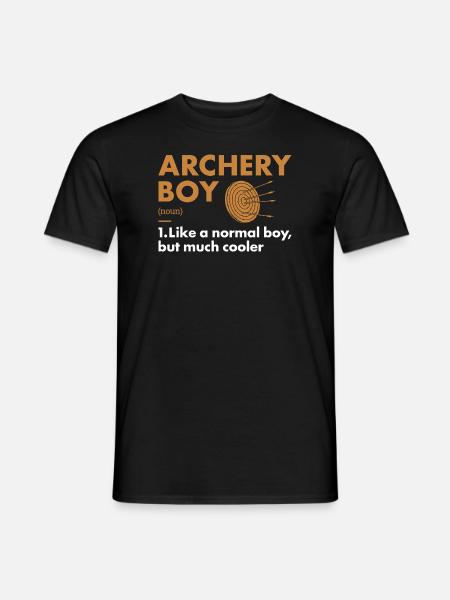 Sport Boy Archery - Men's T-Shirt - black