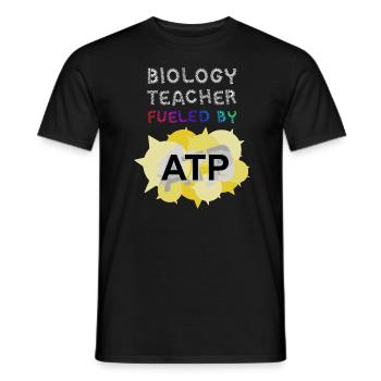 Biologie Lehrer Geschenk - Männer T-Shirt - Schwarz - Vorne - AI Model Male 178 light (178cm)