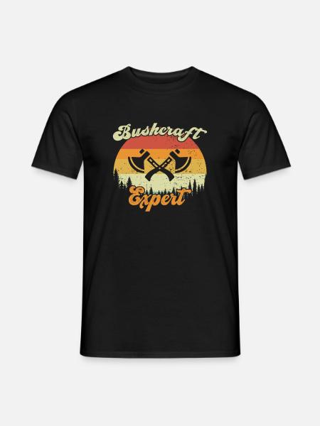 Bushcraft Expert / Bushcraft - Men's T-Shirt - black