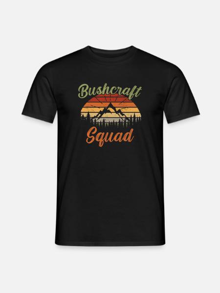 Bushcraft Squad / Bushcraft - Men's T-Shirt - black