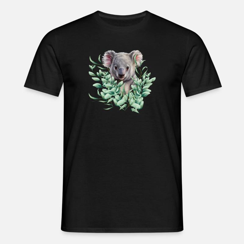 Koala Bear - Männer T-Shirt - Schwarz