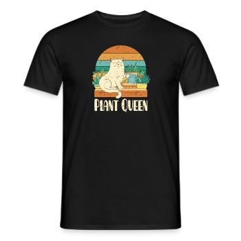 Reine des plantes - T-shirt homme - noir - Devant - AI Model Male 178 light (178cm)