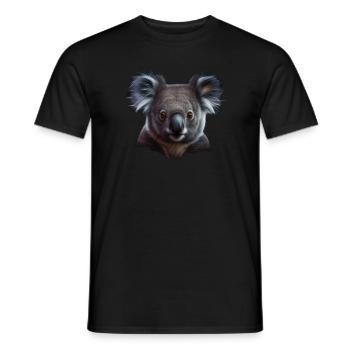 Koala Bear Australia 4 - Männer T-Shirt - Schwarz - Vorne - AI Model Male 178 light (178cm)