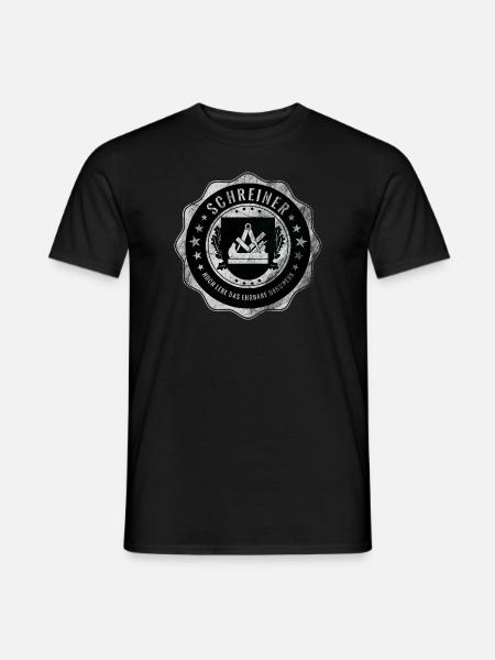 Joiners, joiners, handicrafts, guild arms - Men's T-Shirt - black
