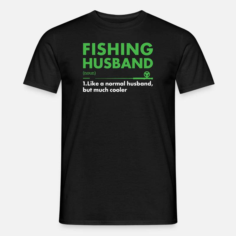 Fisher Mari Définition Pêche - T-shirt homme - noir